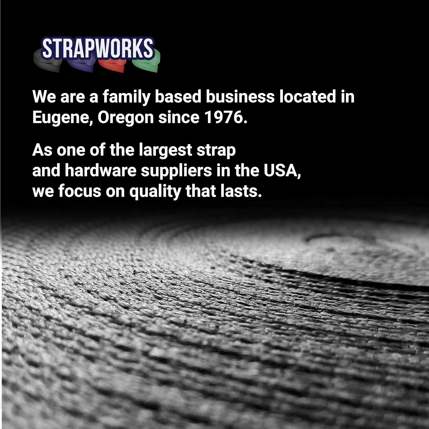 1.5 Inch Heavy Duty Nylon Webbing Strap Roll for Belt, Backpack, Sling, Collar, Leash, Strapping and More, 10, 20, or 50 Yards, Over 20 Colors