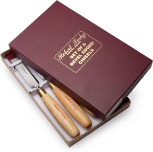 5pc. Robert Sorby #5166 Bevel Edge Boxwood Chisel Set