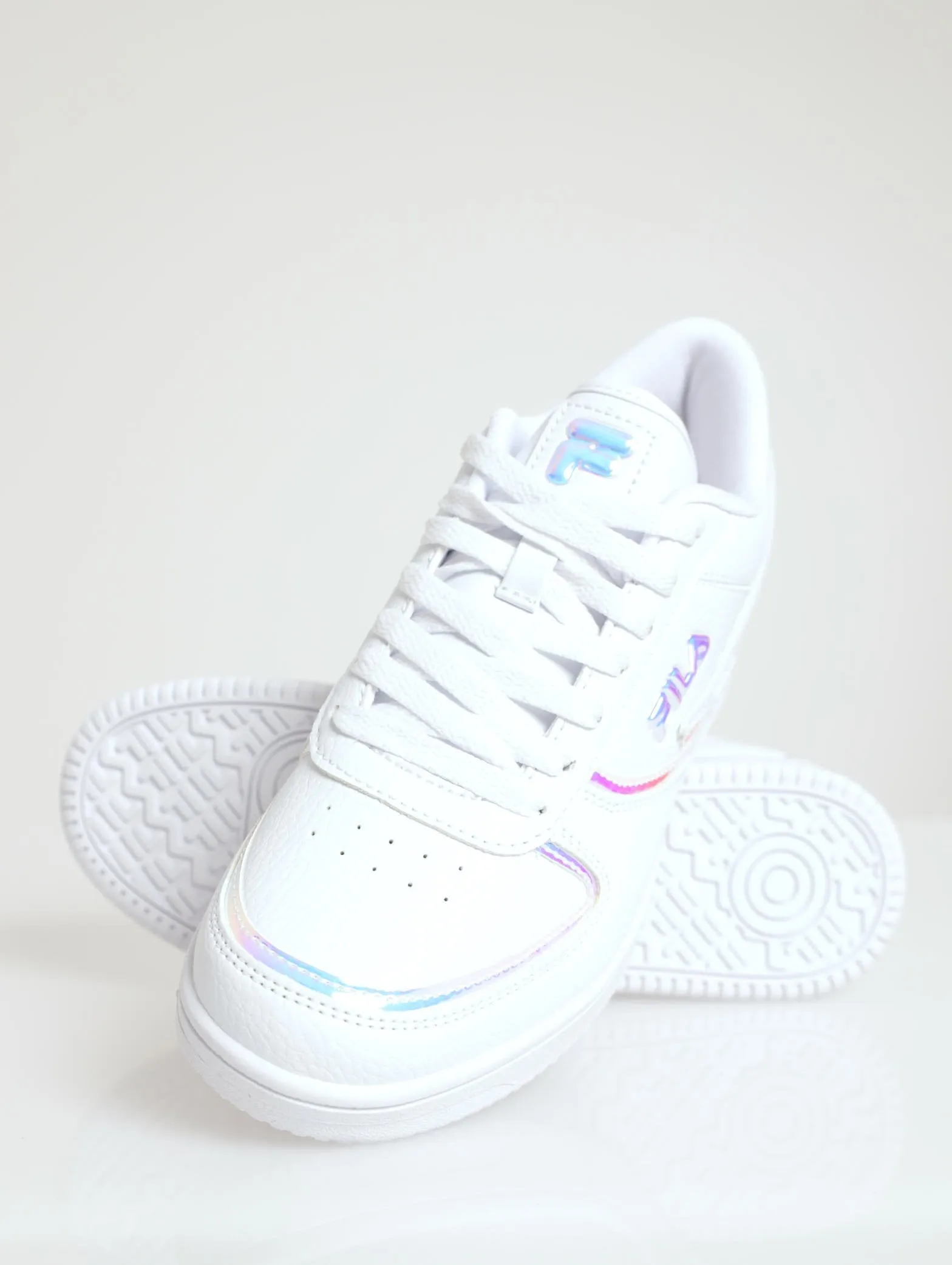 A-Low Panel Lace Up Sneaker - White
