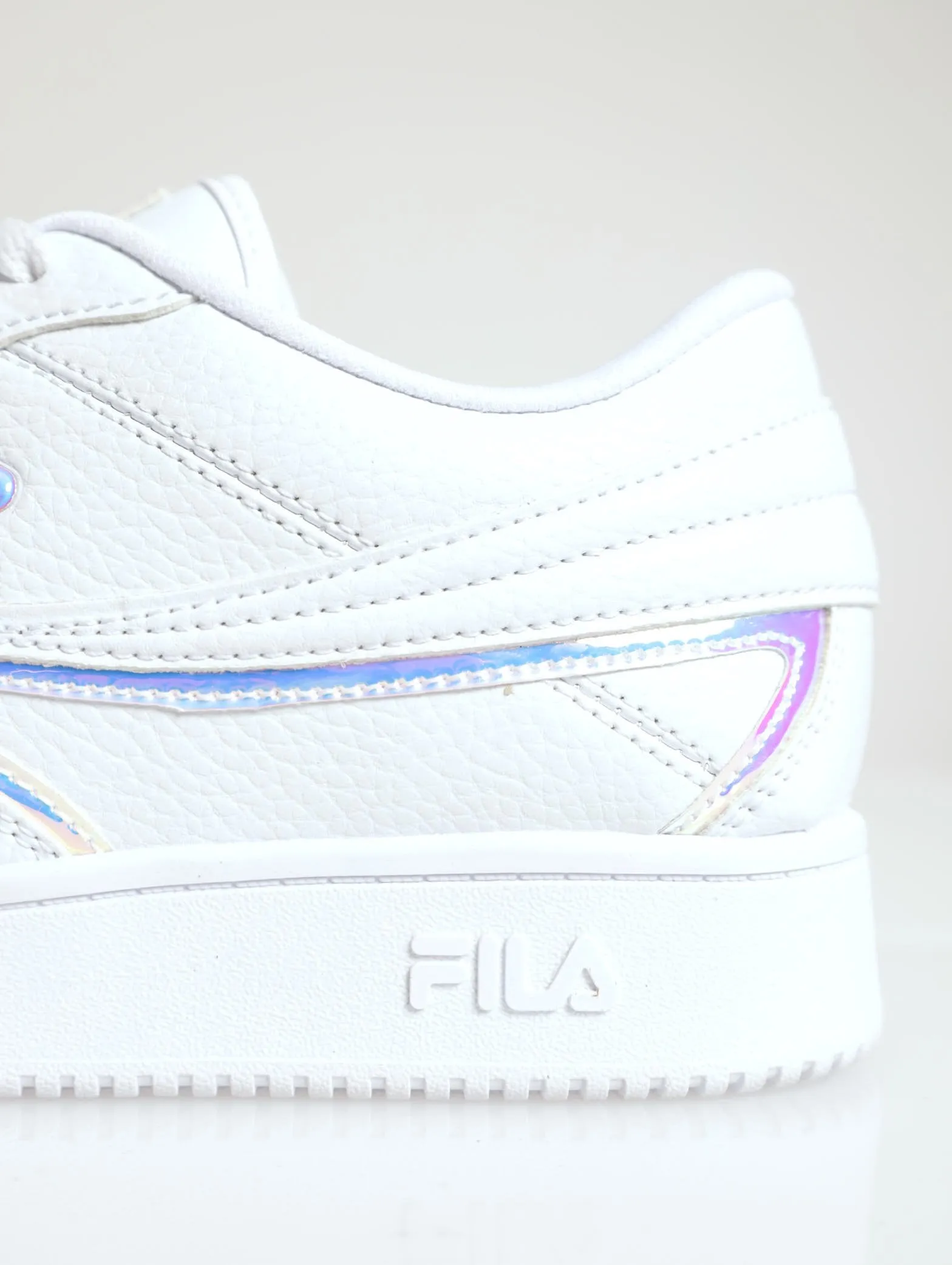 A-Low Panel Lace Up Sneaker - White