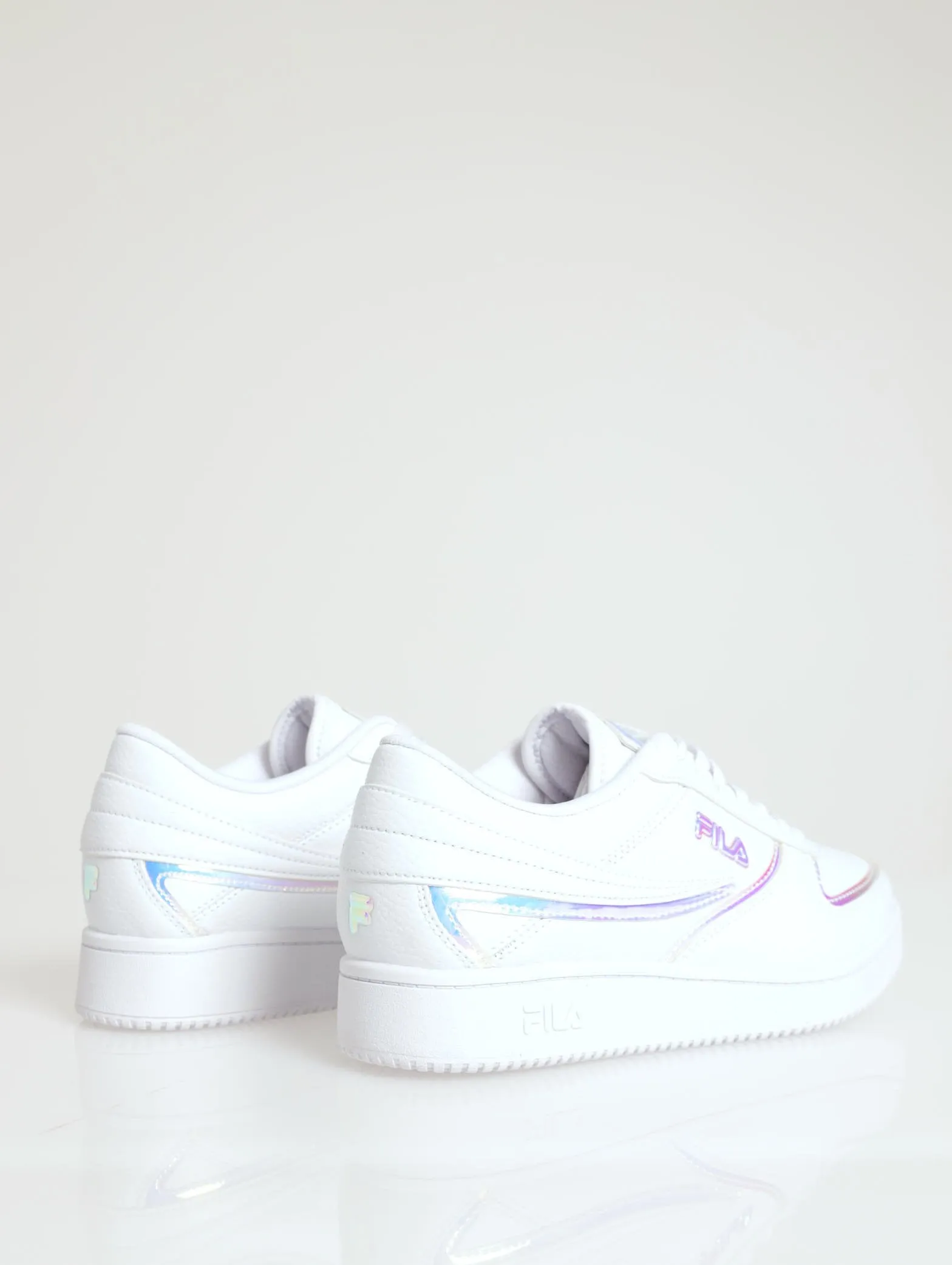 A-Low Panel Lace Up Sneaker - White