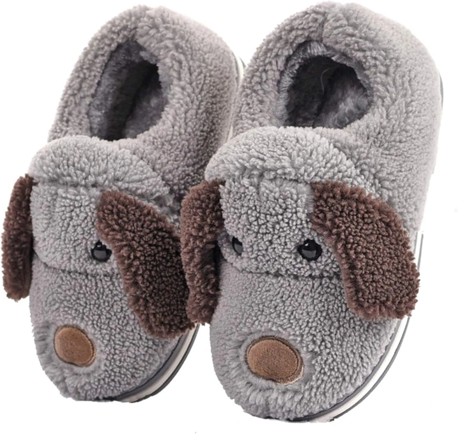 Adult & Children Cotton Hippo Home Plush Animal Slippers