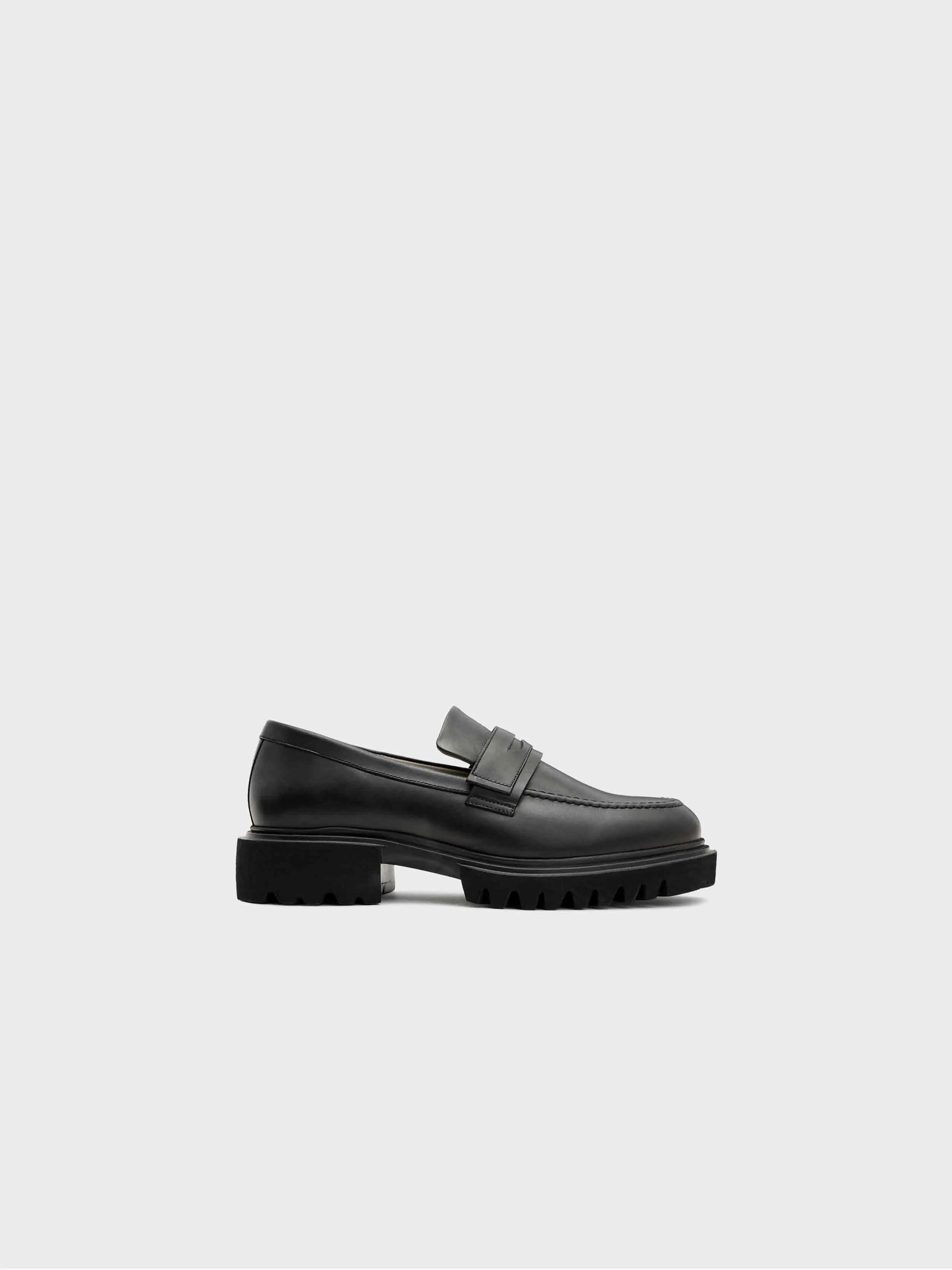 Allsaints- Vinni Chunky Leather Loafers