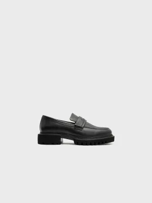 Allsaints- Vinni Chunky Leather Loafers