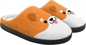 Animal Cotton Slippers for Kid Cozy Slippers Fluffy Slip-On Fuzzy Fluffy Outdoor Home Non-Slip Slipper for Kids