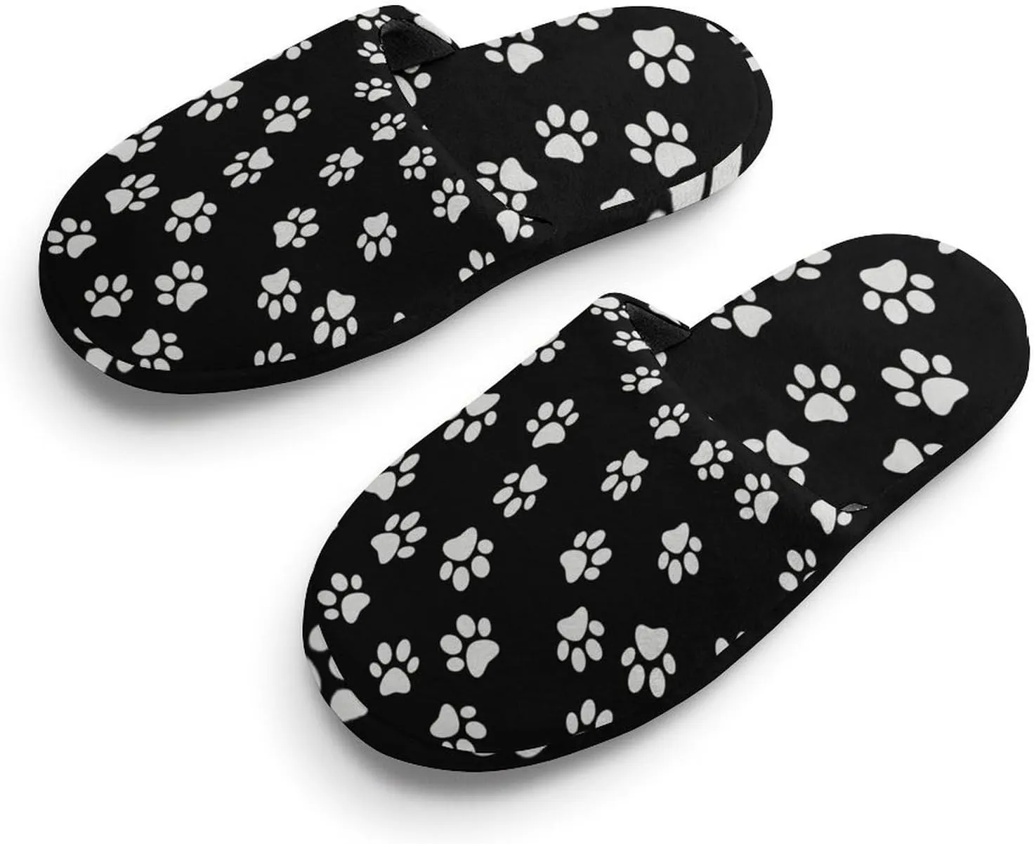 Animal Paw Print Child Warm Slippers, Cozy Anti Slip Lightweight for Boys Girlsautumn And Winter Shoes