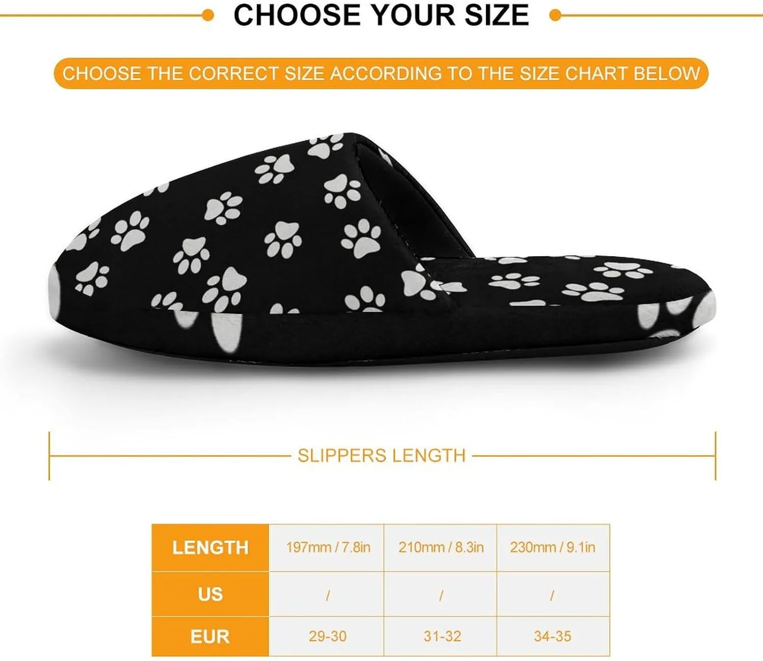 Animal Paw Print Child Warm Slippers, Cozy Anti Slip Lightweight for Boys Girlsautumn And Winter Shoes