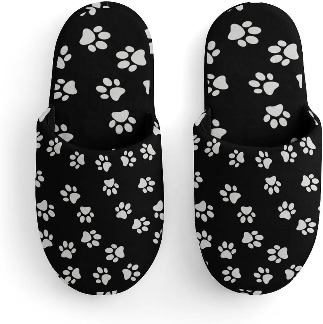 Animal Paw Print Child Warm Slippers, Cozy Anti Slip Lightweight for Boys Girlsautumn And Winter Shoes