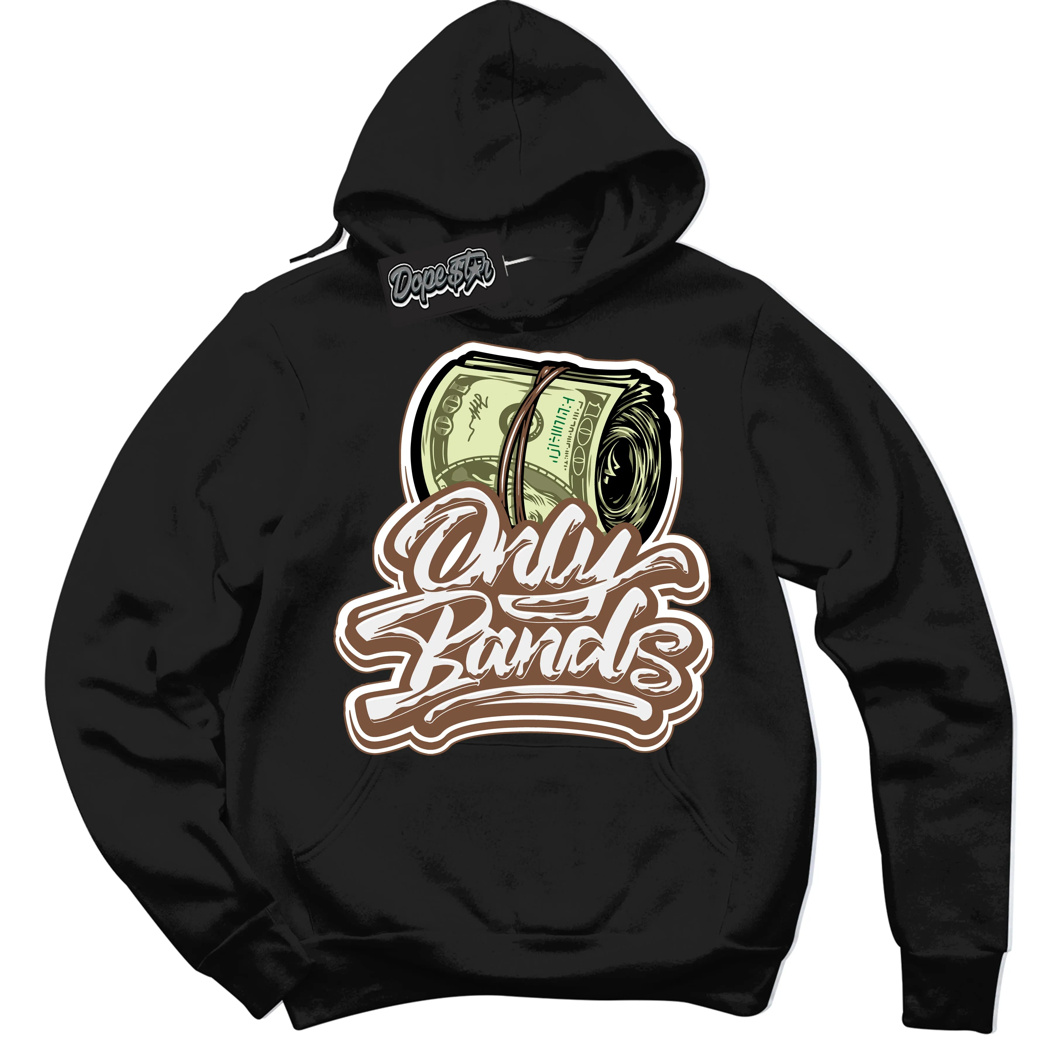 Archaeo Brown White 1s Sneaker Hoodie Only Bands Graphic