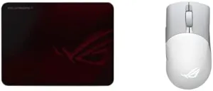 ASUS ROG Keris Wireless AimPoint Gaming Mouse ROG Scabbard II Gaming Mouse Pad