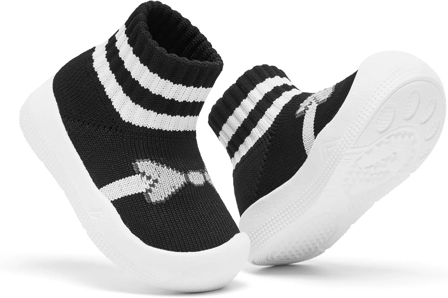 Baby Sock Shoes With Grip - Infant First Walker Shoes for Girls and Boys - Toddler Slipper Non Slip