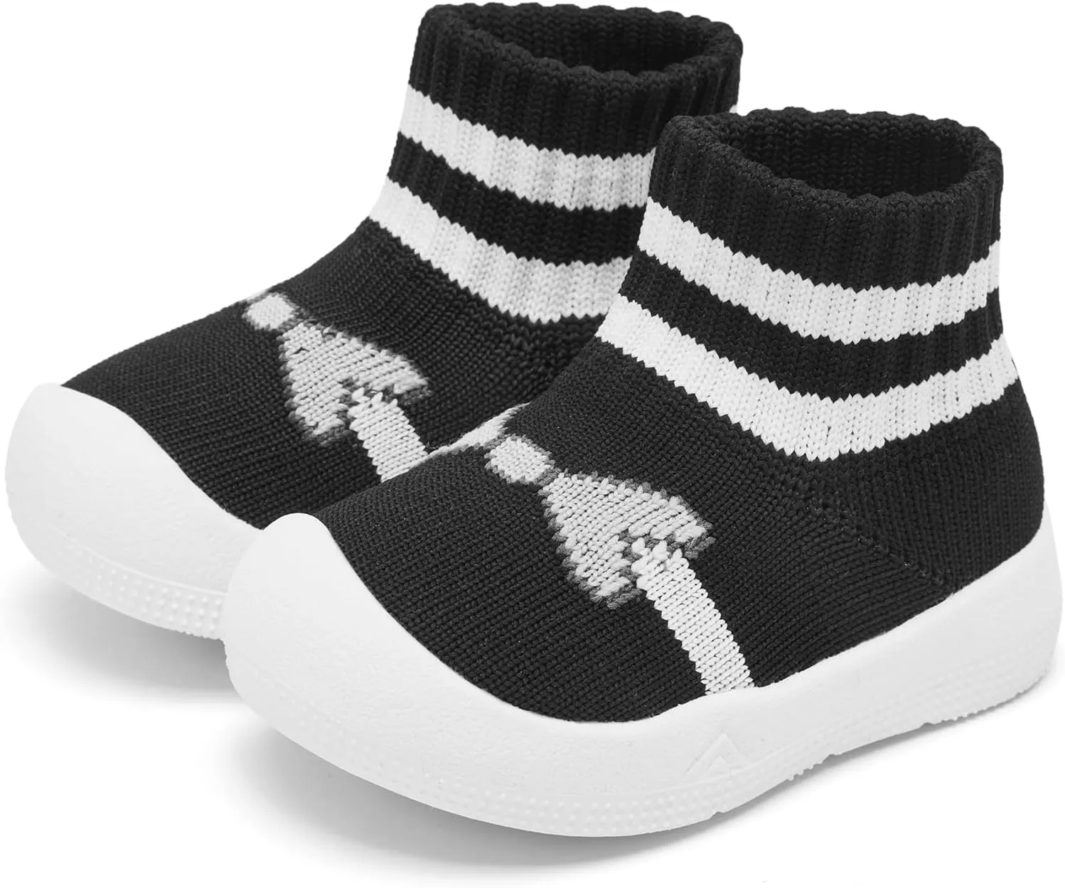 Baby Sock Shoes With Grip - Infant First Walker Shoes for Girls and Boys - Toddler Slipper Non Slip