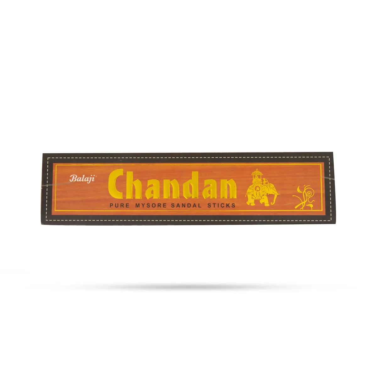 Balaji Chandan Pure Mysore Sandal Incense Sticks - 10 Pcs | Agarbatti/ Agarbathi for Pooja