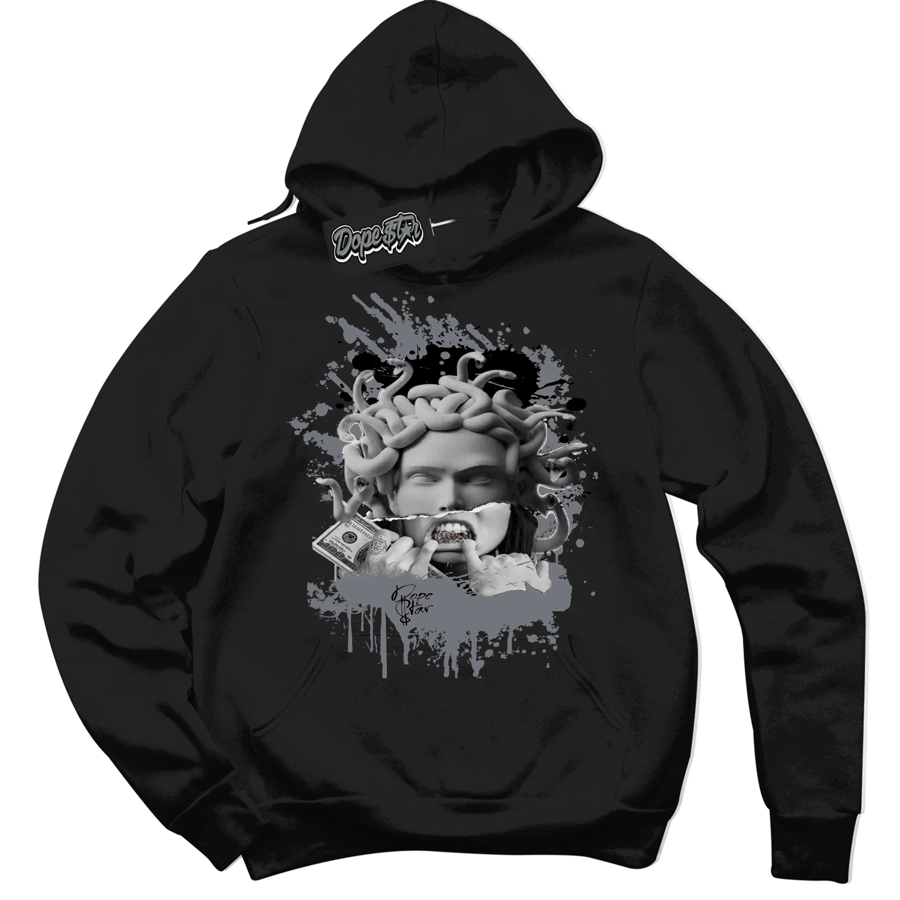 Barons 12s Sneaker Hoodie Medusa Graphic