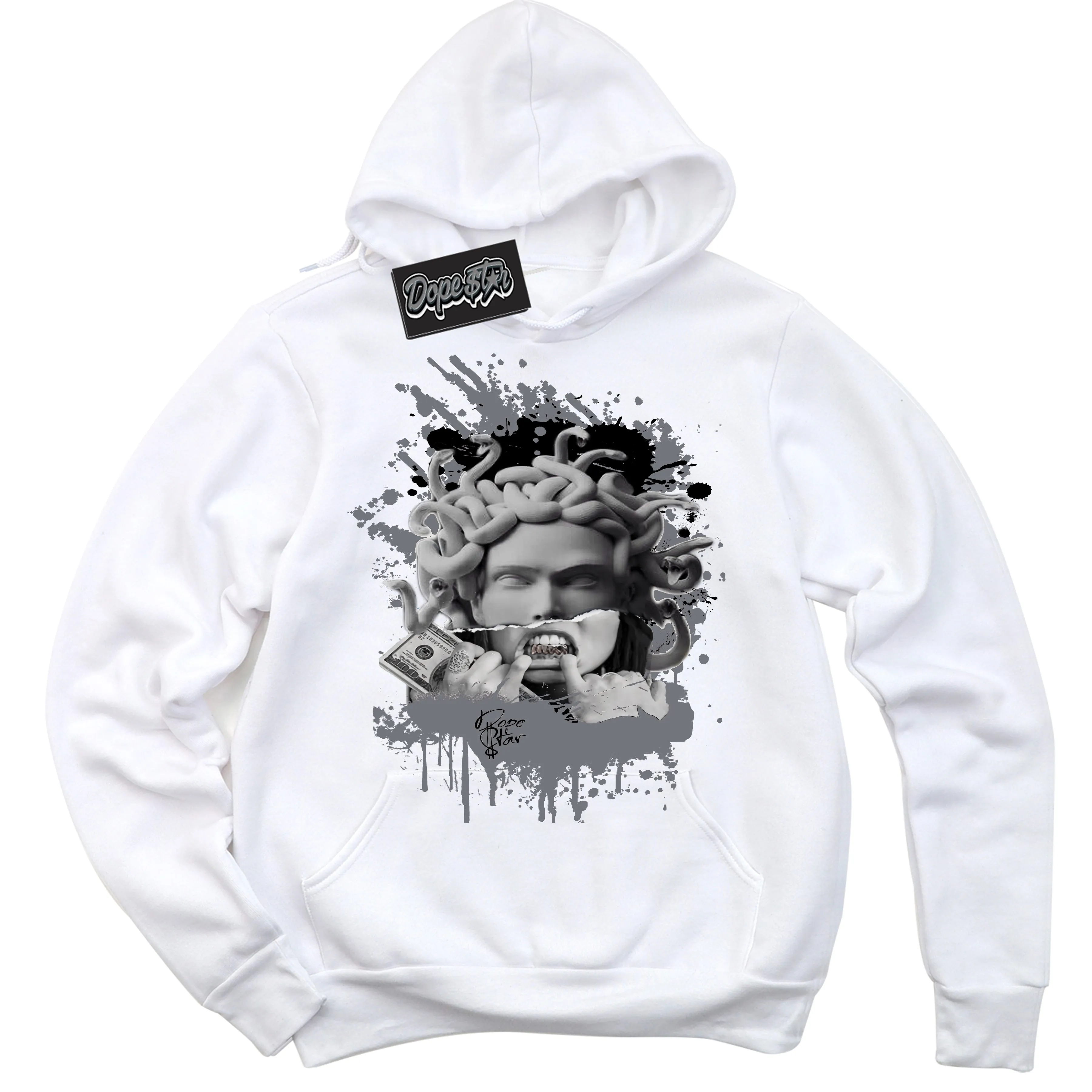 Barons 12s Sneaker Hoodie Medusa Graphic