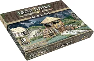 Battle Systems Fantasy Terrain Guard Post - 28-35mm DND D&D RPG Wargames Historical/Fantasy Card Scenery