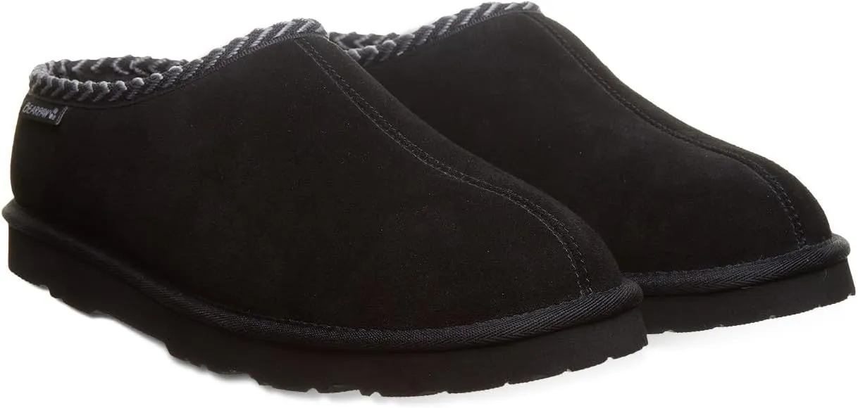 BEARPAW Men's Beau Slipper | Men's Slipper | Men's Shoe | Comfortable & Lightweight | Multiple Colors & Sizes