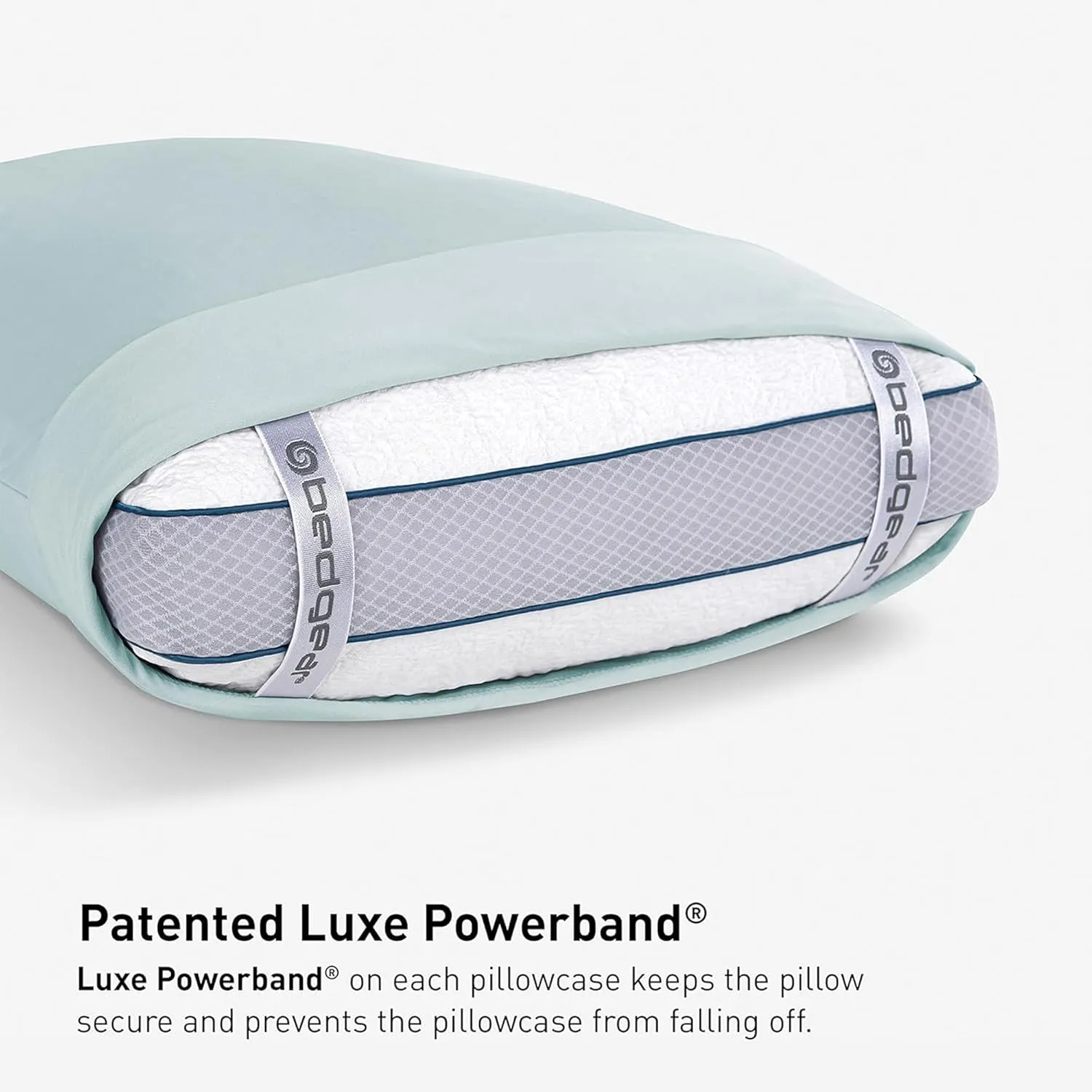 Bedgear Ver-Tex Sheet Set - Instant Cooling Bed Sheets with an Ultra-Soft Feel and a Powerband for a Secure Fit - Includes Fitted Sheet, Flat Sheet, and 2 Pillowcase - King/California King, Misty Blue