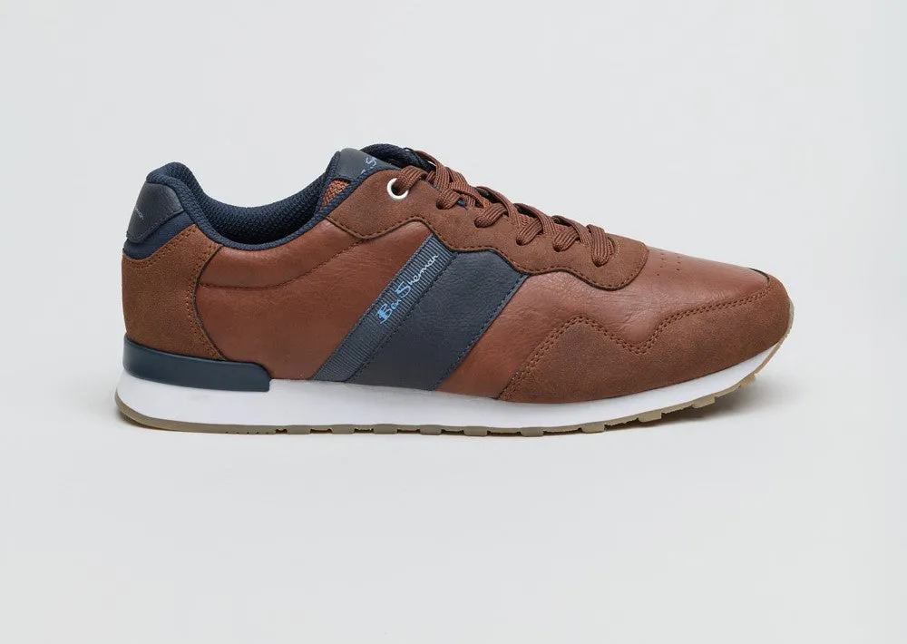 Ben Sherman Owen Retro Men's Tan/Navy Trainers