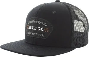 BEX® Albany MESH Back Structured Cap - 6 Panel Flat Bill