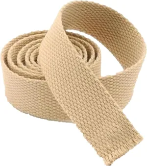 Bias Binding Tape for Sewing，Cotton Tape, Woven Cotton Tape Sewing Tape, Webbing Straps for Bags,Cotton Ribbon for Backpack Belt Strapping Bias Binding(Khaki,25MM)