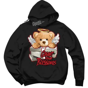 Black Toe Reimagined 1s Sneaker Hoodie Count Your Blessings Graphic