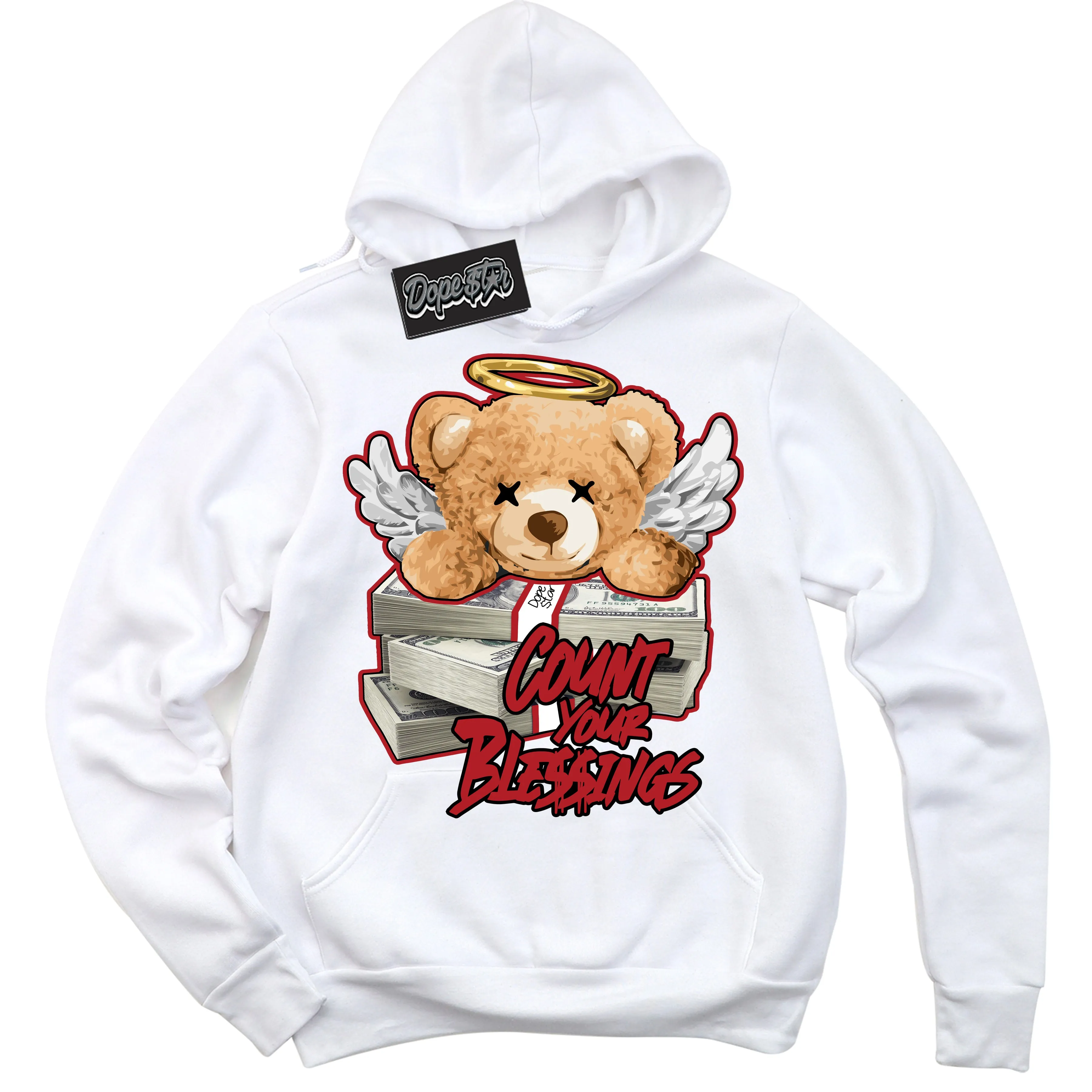 Black Toe Reimagined 1s Sneaker Hoodie Count Your Blessings Graphic