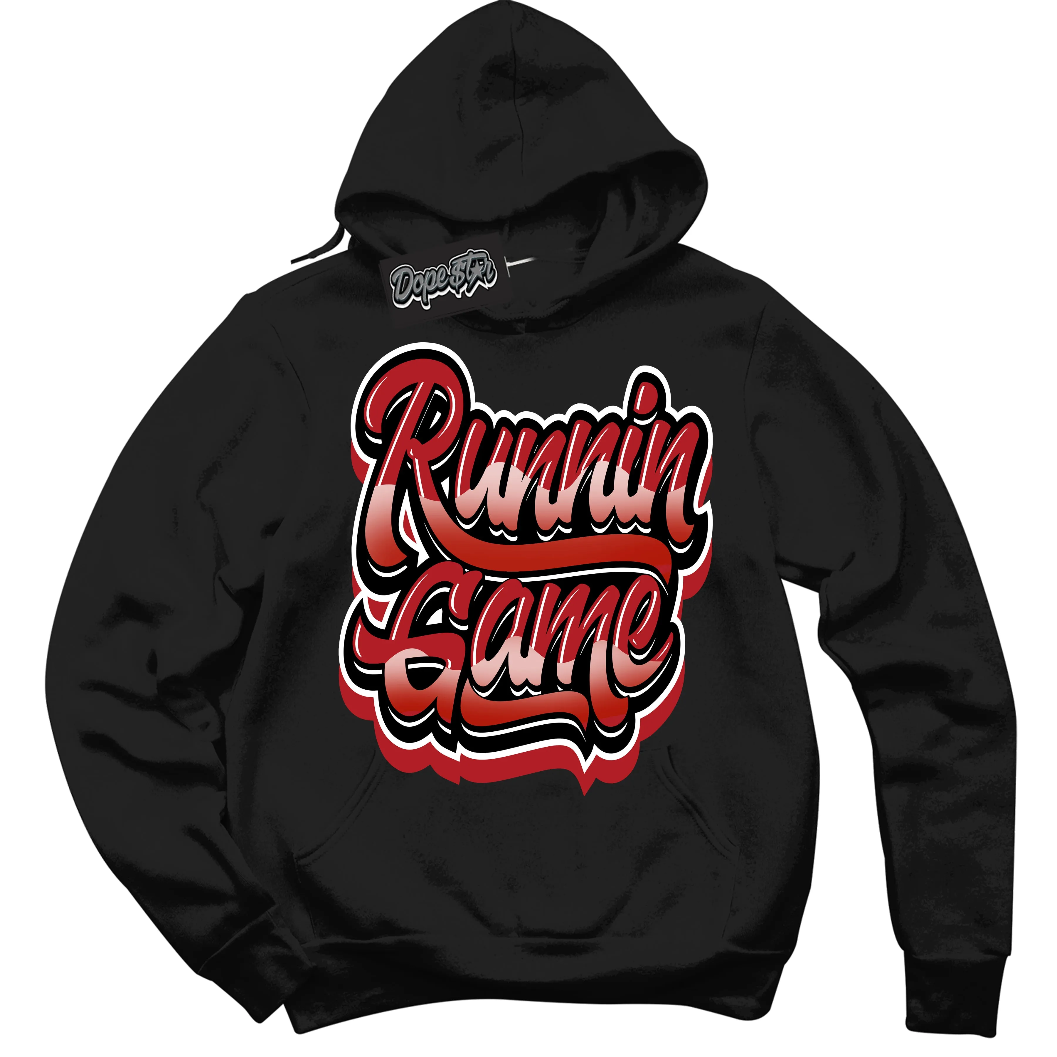 Black Toe Reimagined 1s Sneaker Hoodie Running Game Graphic