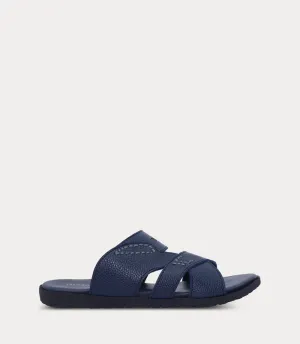 BM6871-NAVY-Men Slipper