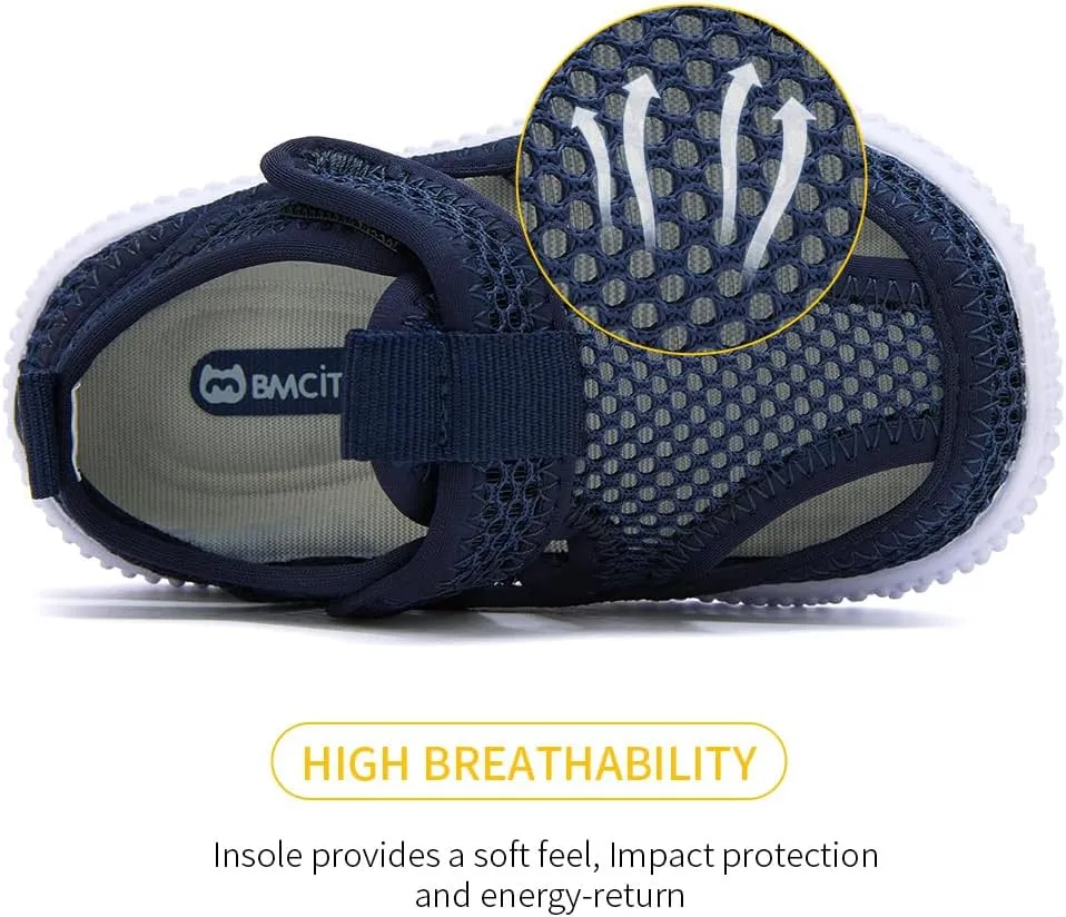 BMCiTYBM Baby Sandals Girls Boys Breathable Shoes Infant Summer Toddler Shoes Non-Slip 6 9 12 16 18 24 Months