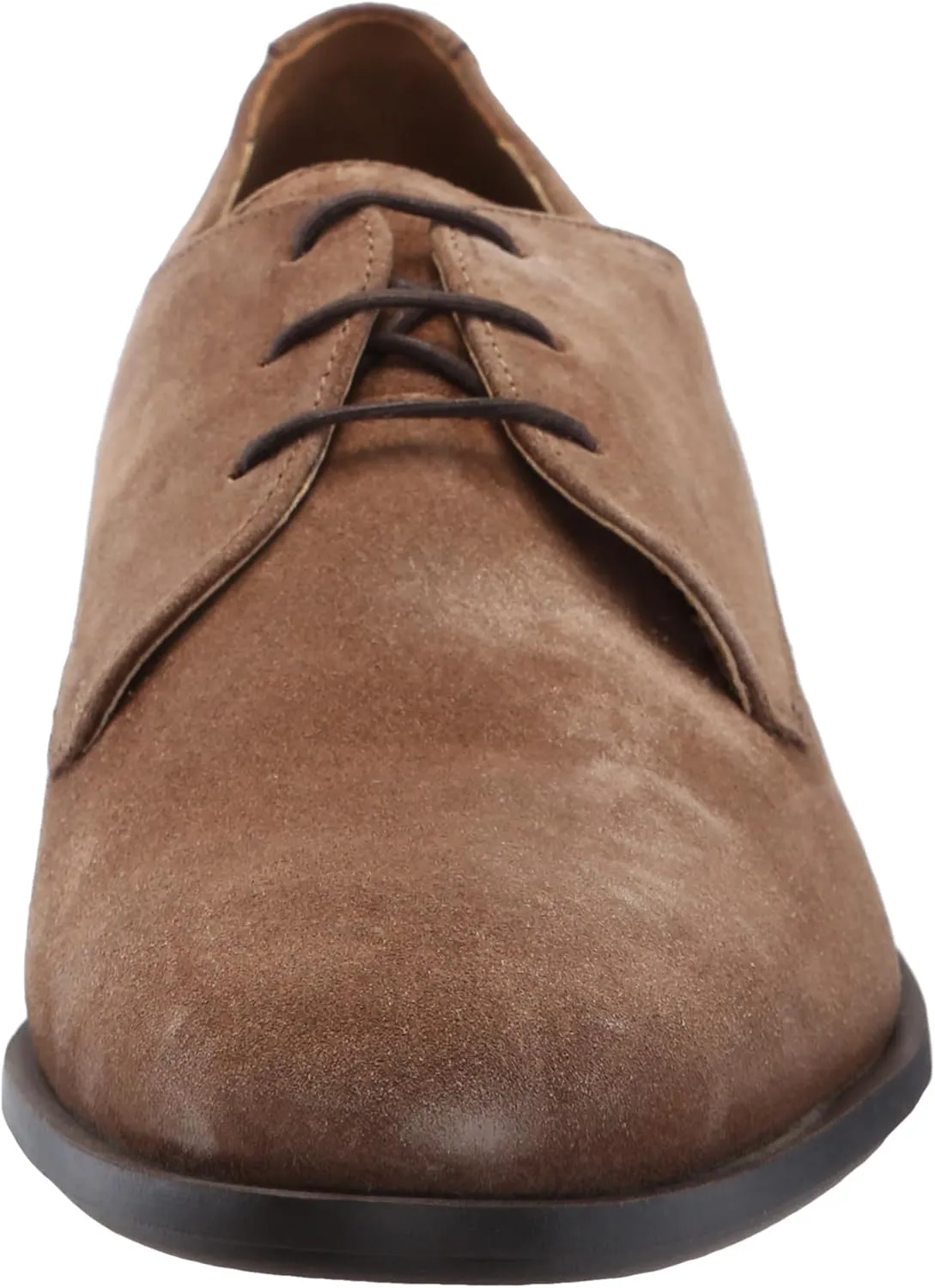 BOSS Men's Colby Smooth Suede Lace Up Derby Dress Shoe Oxford Flat