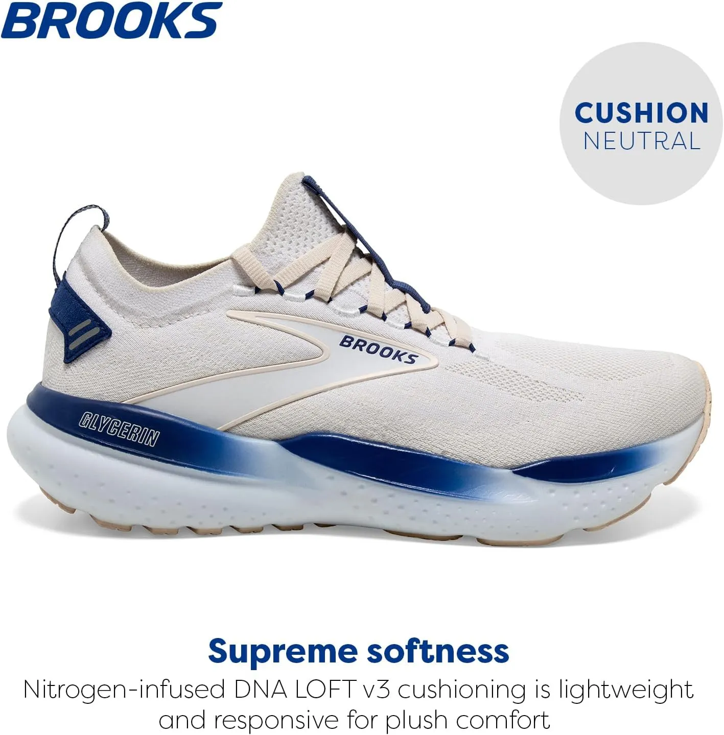 Brooks Men’s Glycerin Stealthfit 21 Neutral Running Shoe