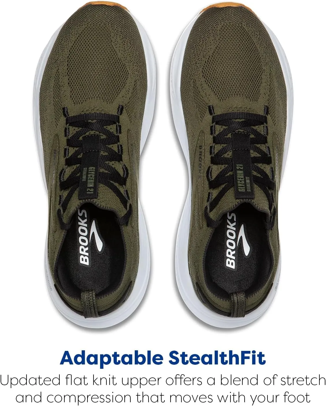 Brooks Men’s Glycerin Stealthfit 21 Neutral Running Shoe