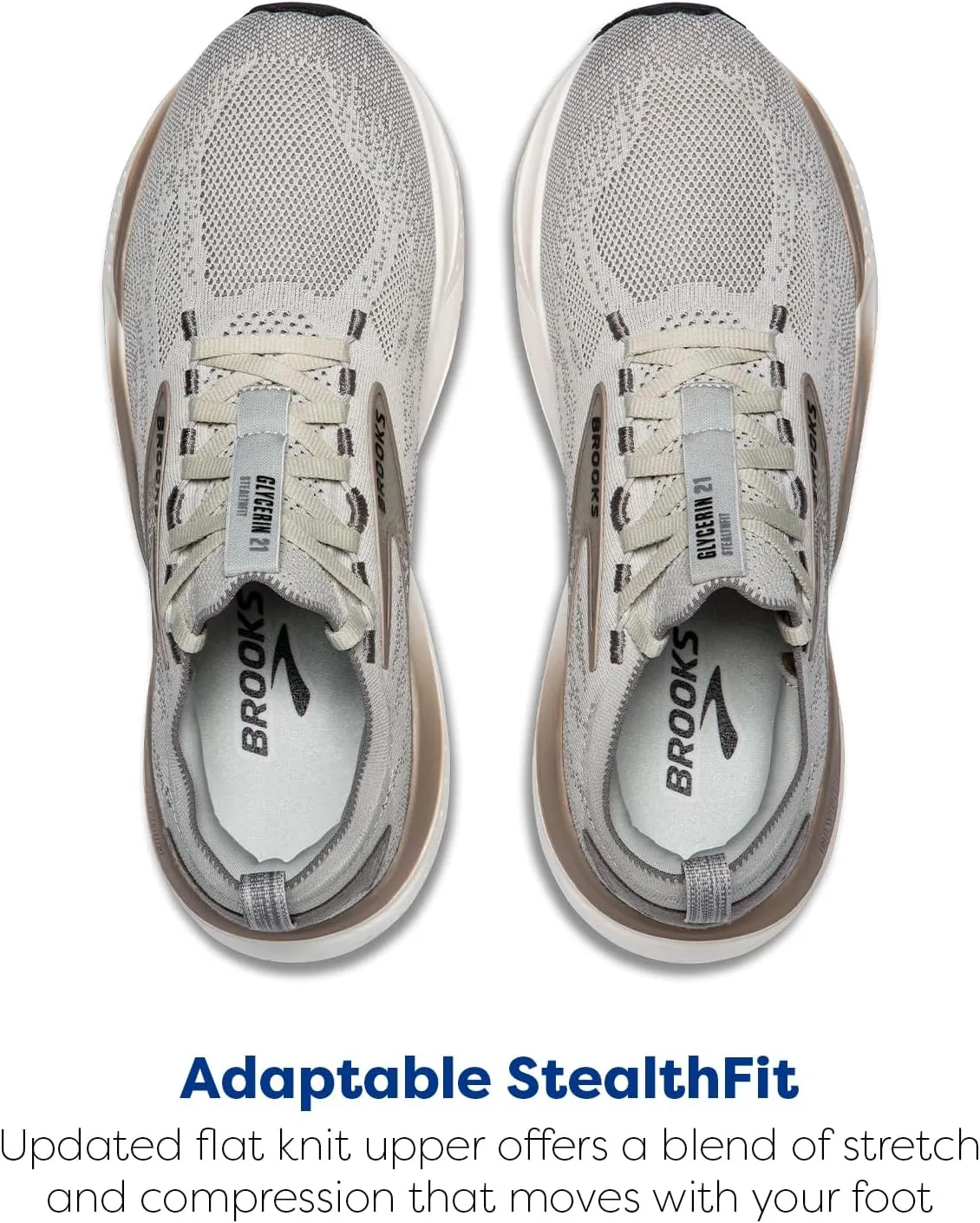 Brooks Men’s Glycerin Stealthfit 21 Neutral Running Shoe