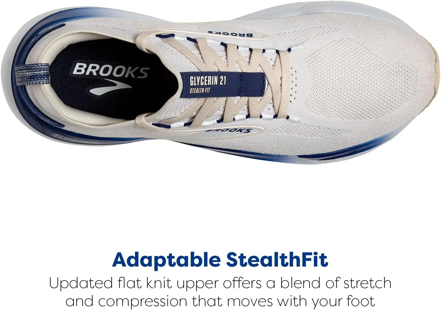 Brooks Men’s Glycerin Stealthfit 21 Neutral Running Shoe