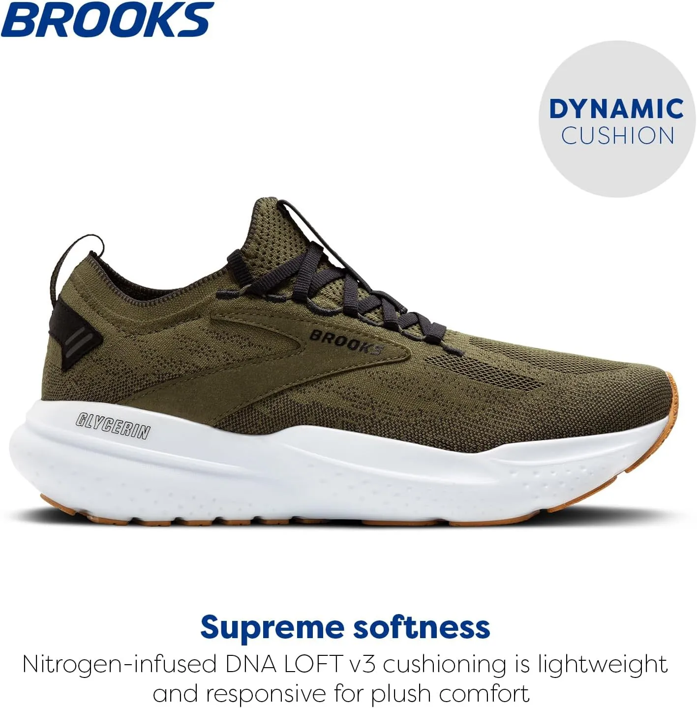 Brooks Men’s Glycerin Stealthfit 21 Neutral Running Shoe