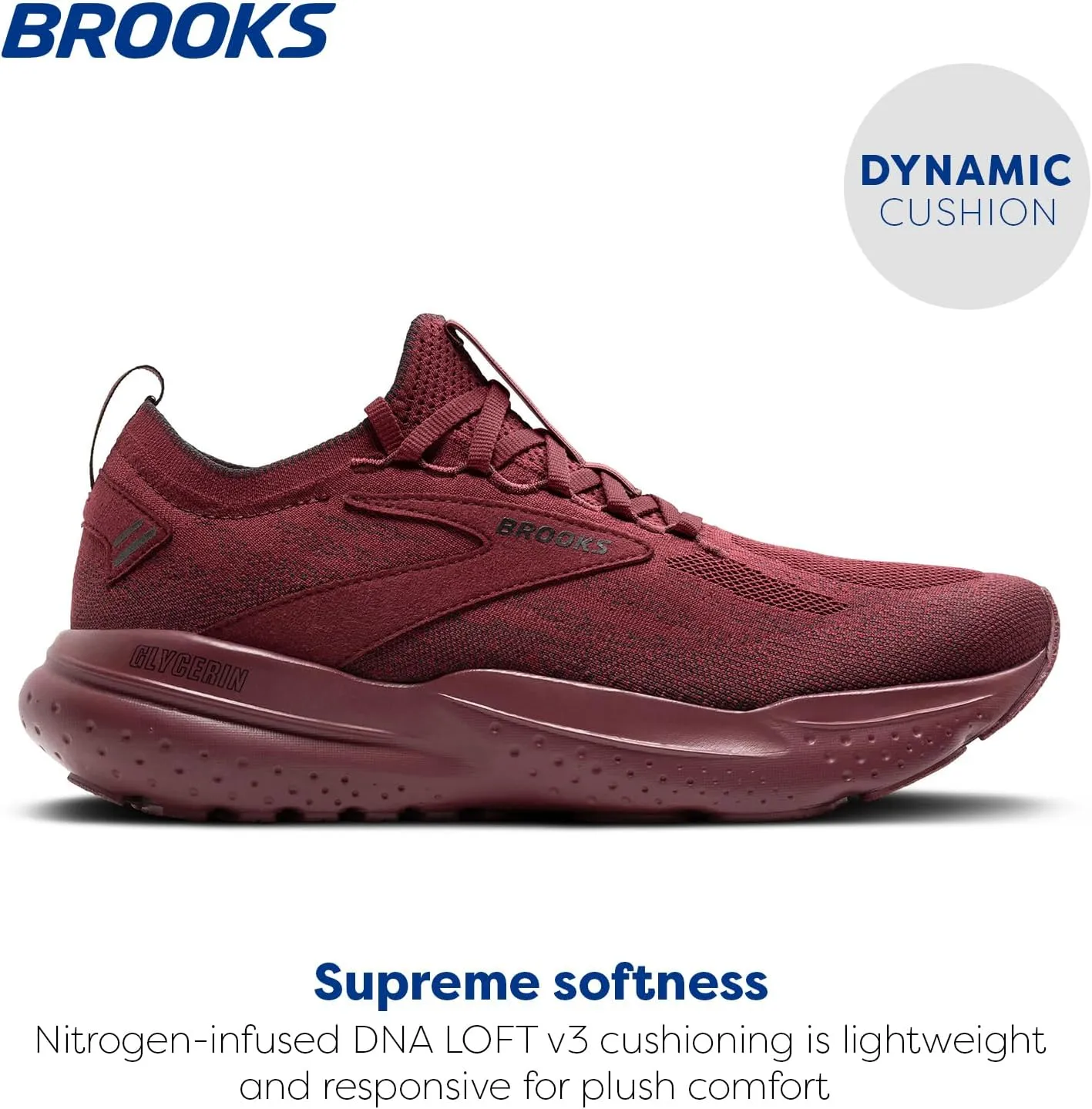 Brooks Men’s Glycerin Stealthfit 21 Neutral Running Shoe