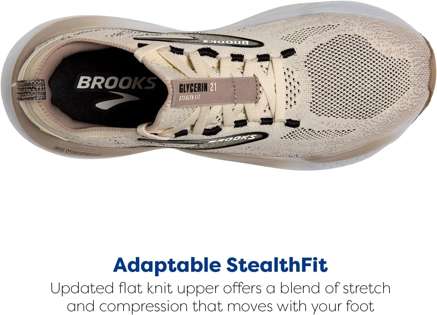 Brooks Women’s Glycerin Stealthfit 21 Neutral Running Shoe