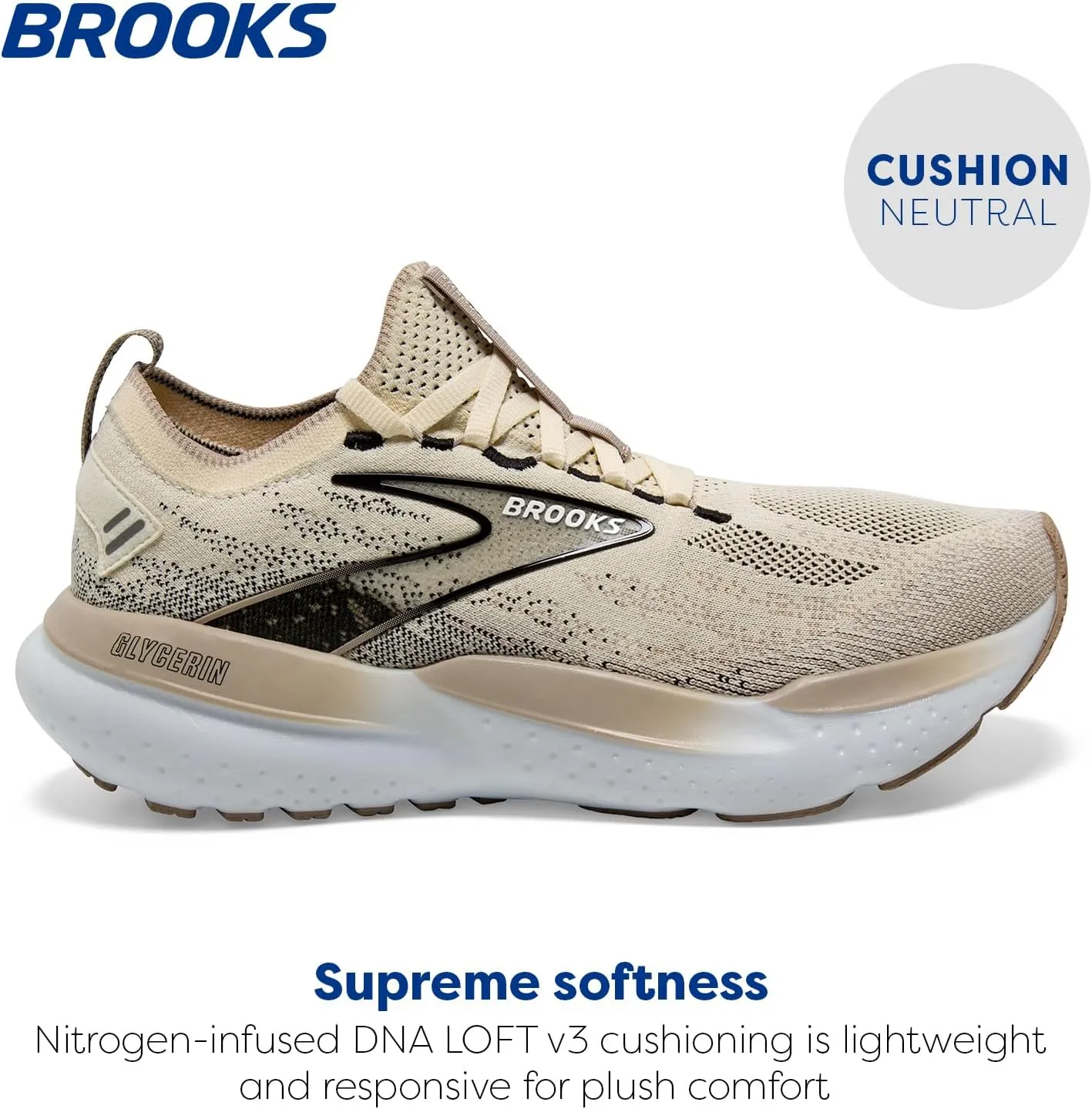 Brooks Women’s Glycerin Stealthfit 21 Neutral Running Shoe