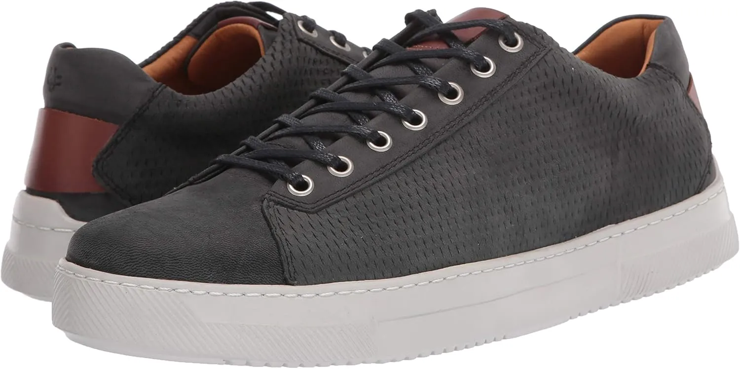Brothers United Men's Leather Made in Brazil Luxury Laceup Fashion Sneaker