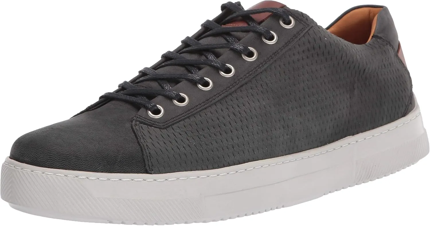 Brothers United Men's Leather Made in Brazil Luxury Laceup Fashion Sneaker