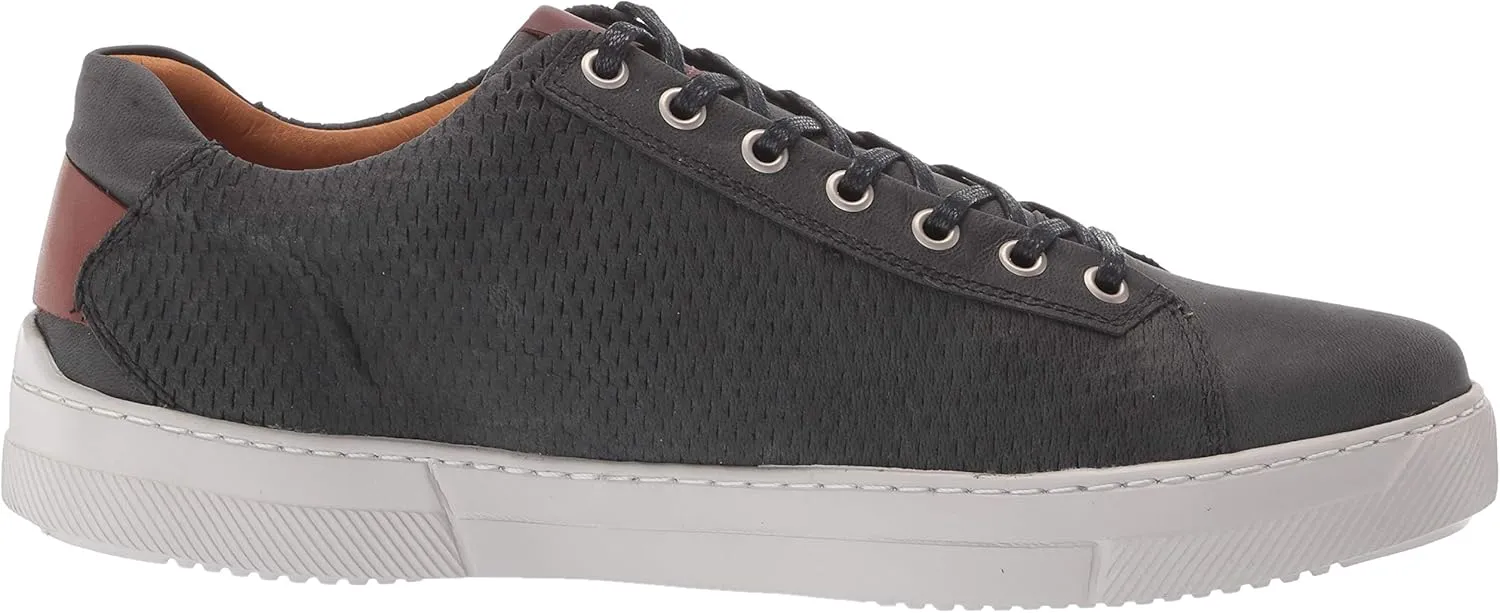 Brothers United Men's Leather Made in Brazil Luxury Laceup Fashion Sneaker