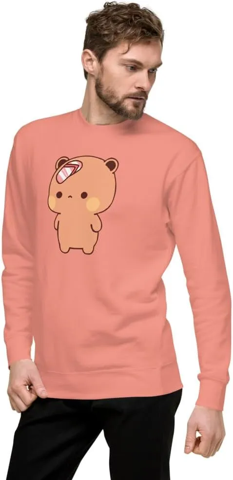 Bubu and Dudu Slipper on Head Unisex Premium Sweatshirt