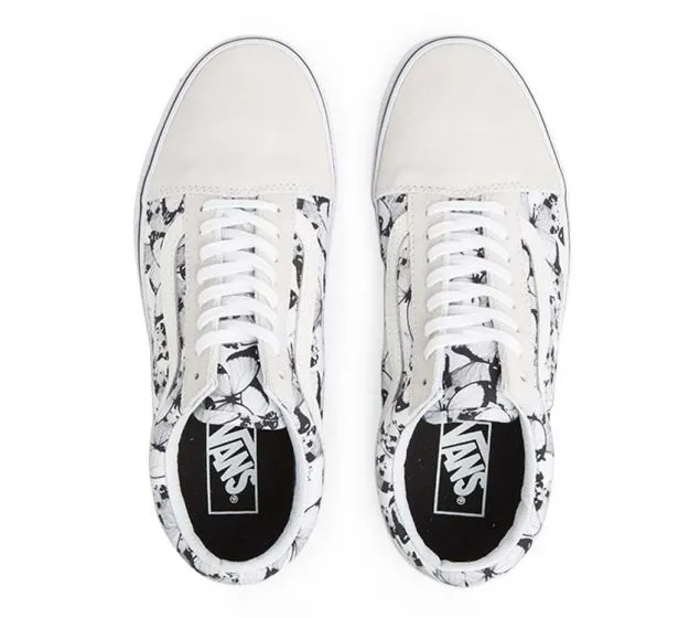 (BUTTERFLY) SKOOL Bold TRUE | | WHITE VANS Timely OLD BLACK