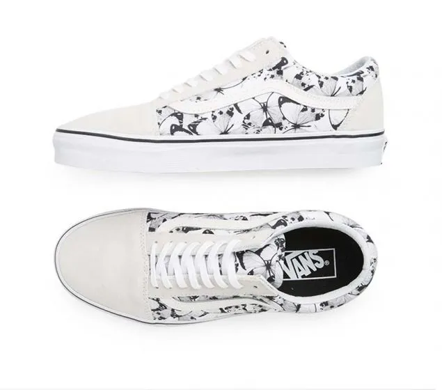 (BUTTERFLY) SKOOL Bold TRUE | | WHITE VANS Timely OLD BLACK