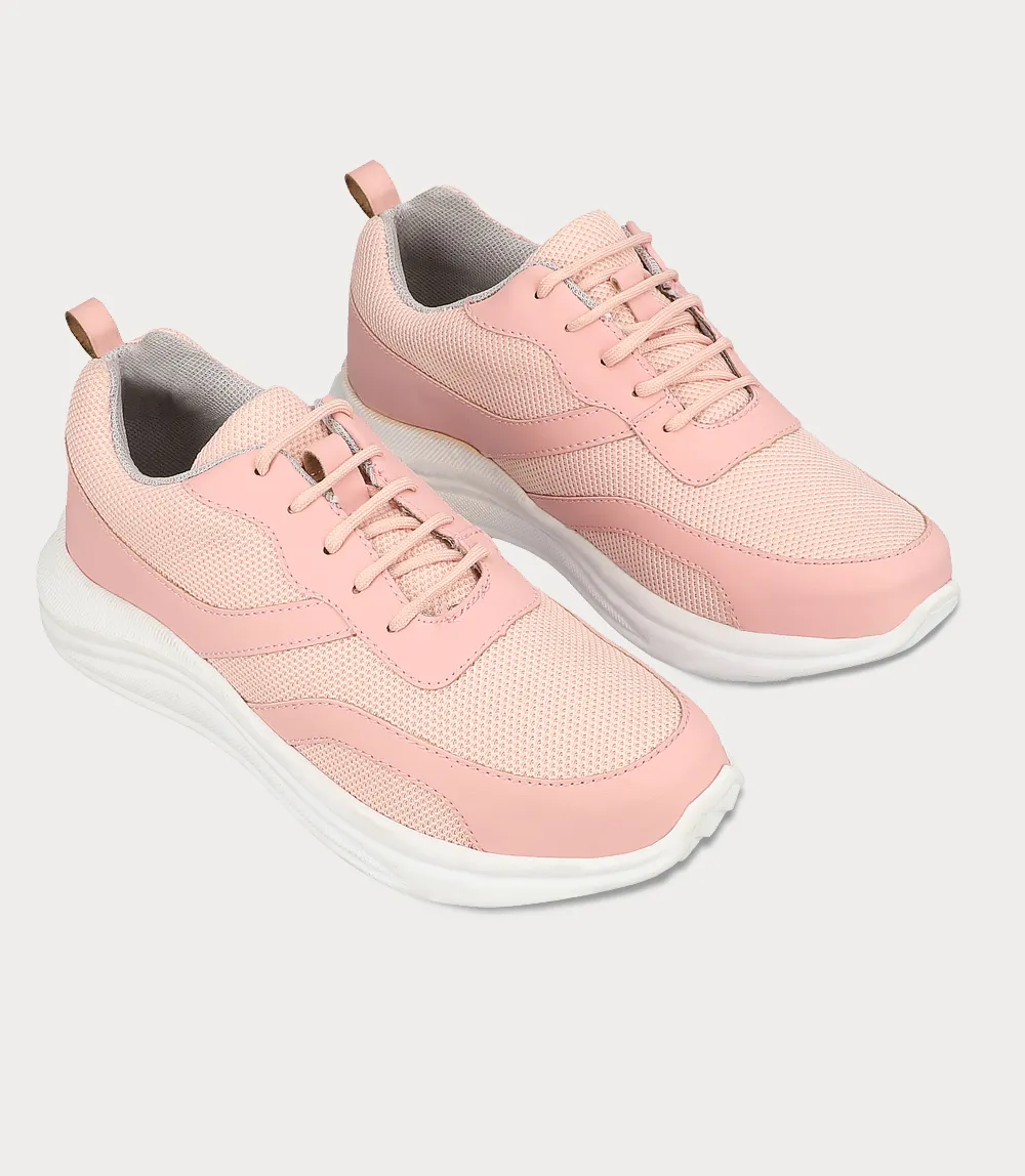 BW10217-PINK-Women Sneakers
