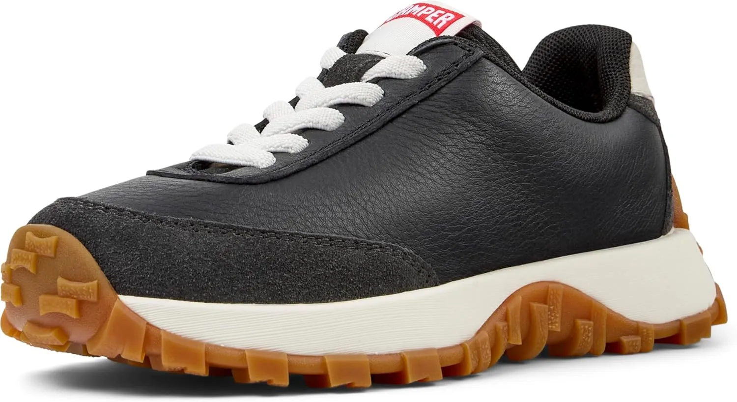 Camper Kids Sneaker, Black, 5 US Unisex Big Kid