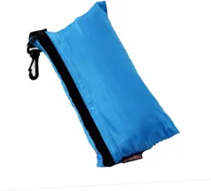 Camping Sleeping Bag Warm Weather Single Person Travel Sky Blue 210x70cm Polyester Pongee Quick Dry