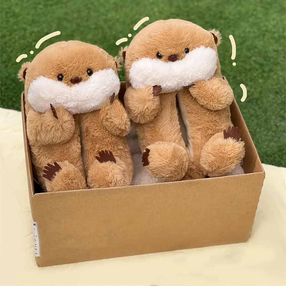 Capybara Plush Slippers, Cartoon Animals Stuffed Slipper, Unisex Adult House Slippers Women Men Christmas