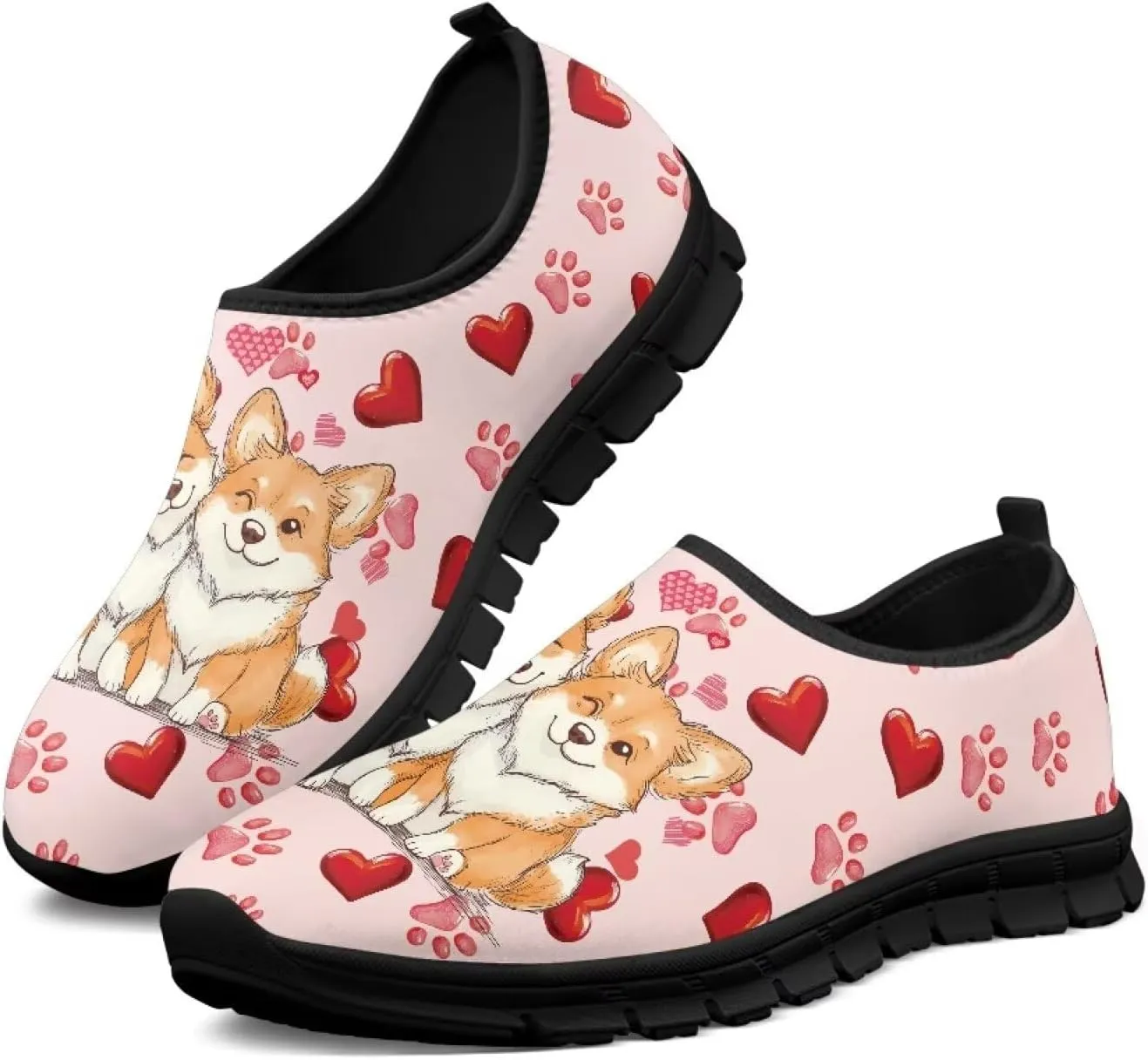 Casual Slip On Shoes for Women Flat Walking Shoes for Holiday Party